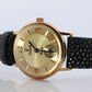 14k Vicence Wristwatch. Vicence Ladies Yellow Gold Watch.