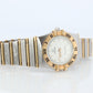 Omega Watch. Ladies Omega 795.1080 or 6104/465 Constellation 18k YG and SS.