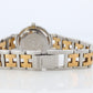 Genuine HERMES Stainless Steel 24mm Round Clipper Quartz Watch Champagne.