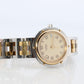Genuine HERMES Stainless Steel 24mm Round Clipper Quartz Watch Champagne.