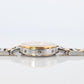 Genuine HERMES Stainless Steel 24mm Round Clipper Quartz Watch Champagne.