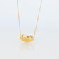 Tiffany & Co. 18k Gold Chain and Bean Pendant Necklace. 750 Yellow Gold Tiffany