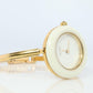 Vintage GUCCI Quartz 11/12.2  Watch. Gucci Ladies Bangle Interchange Bezel watch