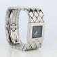 Chanel Watch. Genuine Matelasse Ladies Quartz Wristwatch Quilted Bracelet