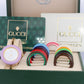 Vintage GUCCI Quartz 11/12.2  Watch. Gucci Ladies Bangle Interchange Bezel watch