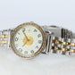 Genuine HERMES Stainless Steel 24mm Round Sellier Quartz Watch White Dial.