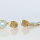 18k Marco Bicego Earrings. Siviglia Collection Aquamarine Drop Earrings.