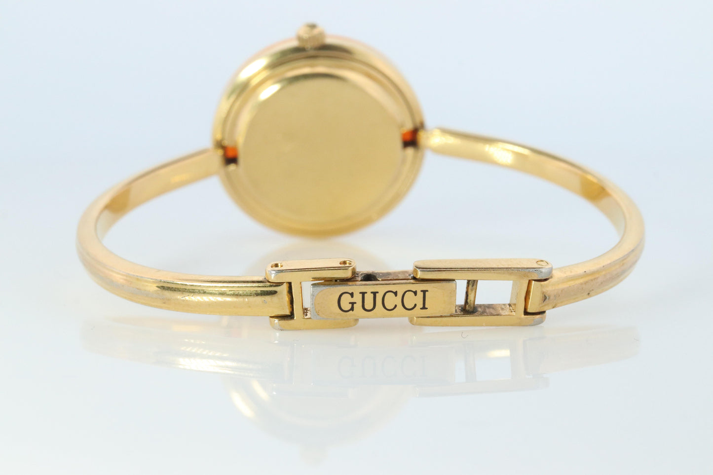 Vintage GUCCI Quartz 11/12.2  Watch. Gucci Ladies Bangle Interchange Bezel watch