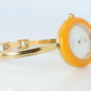 Vintage GUCCI Quartz 11/12.2  Watch. Gucci Ladies Bangle Interchange Bezel watch