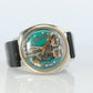 Vintage BULOVA Accutron watch. Spaceview Bulova 14k Bezel Electric Transparent