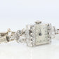 Hamilton 2.4CTW Diamond Watch. Vintage Ladies Hamilton Platinum and 14k WG.
