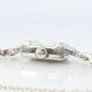 Hamilton 2.4CTW Diamond Watch. Vintage Ladies Hamilton Platinum and 14k WG.