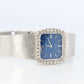 Genuine Rolex Watch. Diamond Bezel Blue Ladies Manual ROLEX 2611 Precision