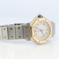Vintage Cartier Santos Watch. Santos de Cartier Octo 187903 Sterling and 18k