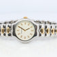 Tiffany and Co Diamond Watch. 18k Tiffany Tesoro Stainless Steel Ladies 25mm.