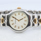 Tiffany and Co Diamond Watch. 18k Tiffany Tesoro Stainless Steel Ladies 25mm.