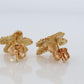 Tiffany & Co 18k Gold Star Earrings. Starfish Spiky Tiffany Stud Earrings