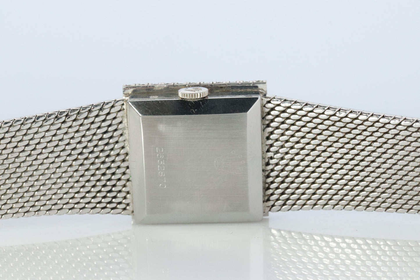 Genuine Rolex Watch. Diamond Bezel 1971 Ladies Manual ROLEX 2611 Precision