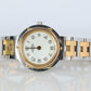 Genuine HERMES Stainless Steel 24mm Round Clipper Quartz Watch White Dial.