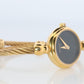Vintage GUCCI Quartz 2700.2.L  Watch. Gucci Ladies Bangle Gold Tone Wristwatch