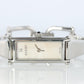 Vintage GUCCI 1500L Quartz Wrist Watch. Gucci Silver MOP Diamond Bangle Watch