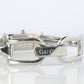 Vintage GUCCI 1500L Quartz Wrist Watch. Gucci Silver MOP Diamond Bangle Watch
