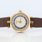 Vintage GUCCI Shelly Line Leather Watch Timepiece. 2000L Gucci Lane Blue and Red