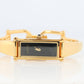 Vintage GUCCI 1500L Quartz Watch Timepiece. Gucci Gold Tone Bangle Wrist Watch