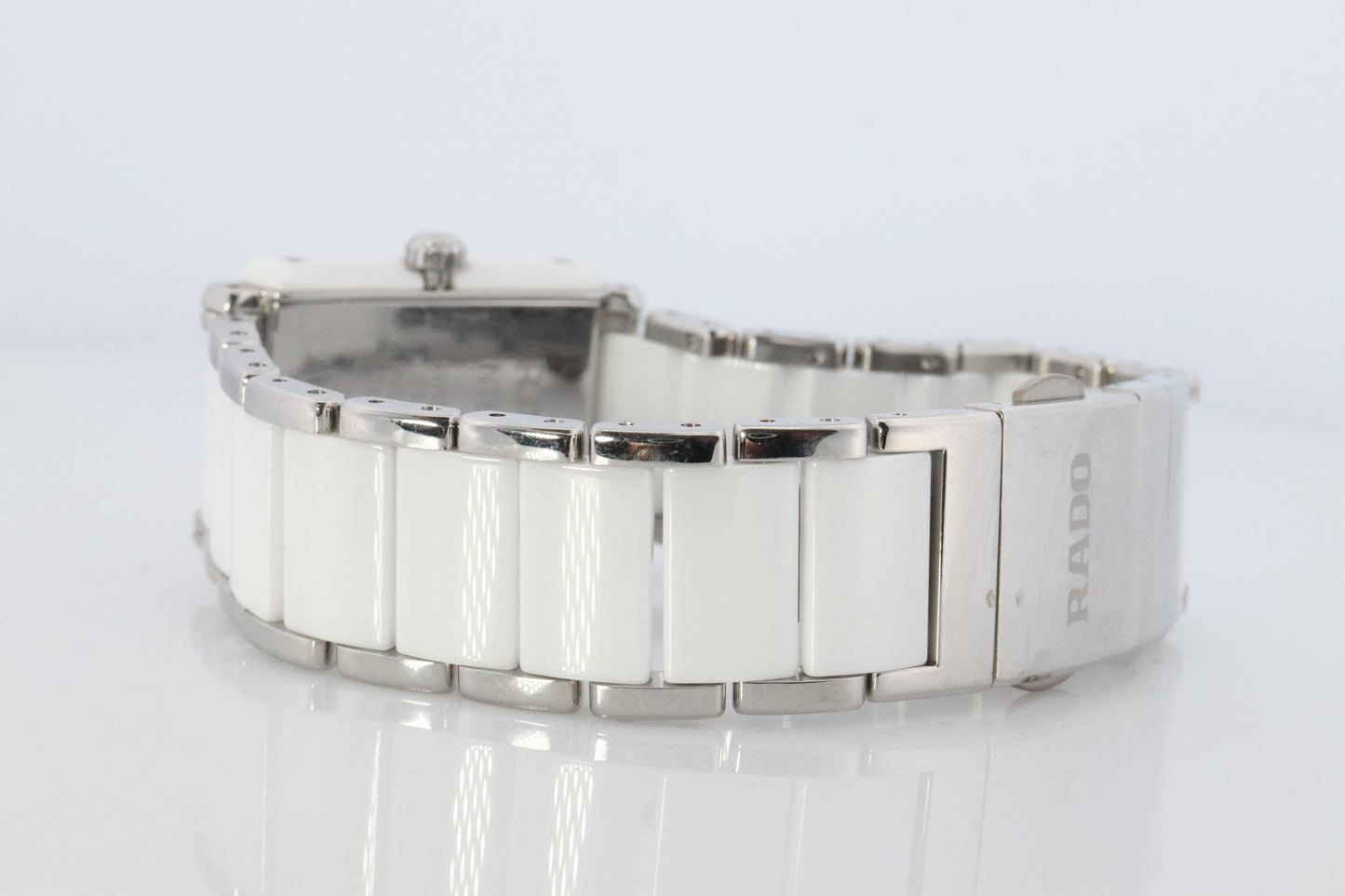 RADO Watch. Rado Ceramic Diamond Ladies. Rado Integral MOP Diamond Dial