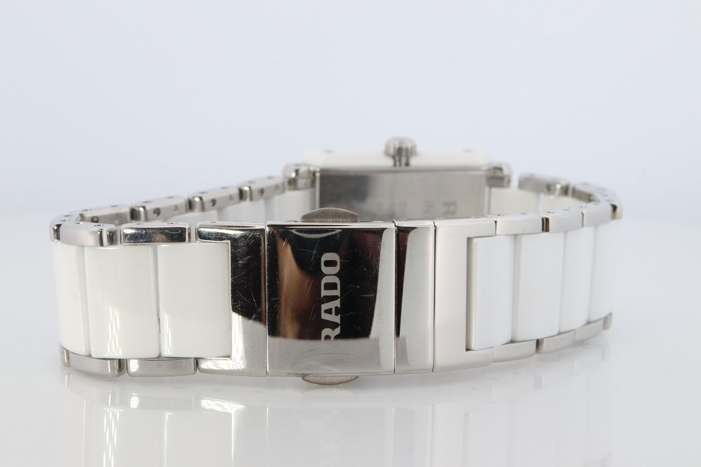 RADO Watch. Rado Ceramic Diamond Ladies. Rado Integral MOP Diamond Dial