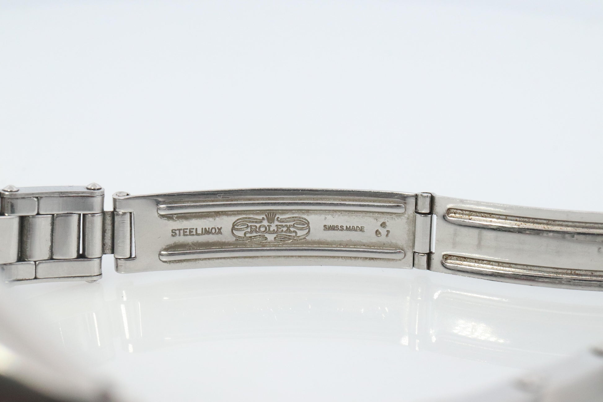 Genuine Rolex 6618 Watch. Ladies ROLEX Oyster Perpetual Automatic Wristwatch.
