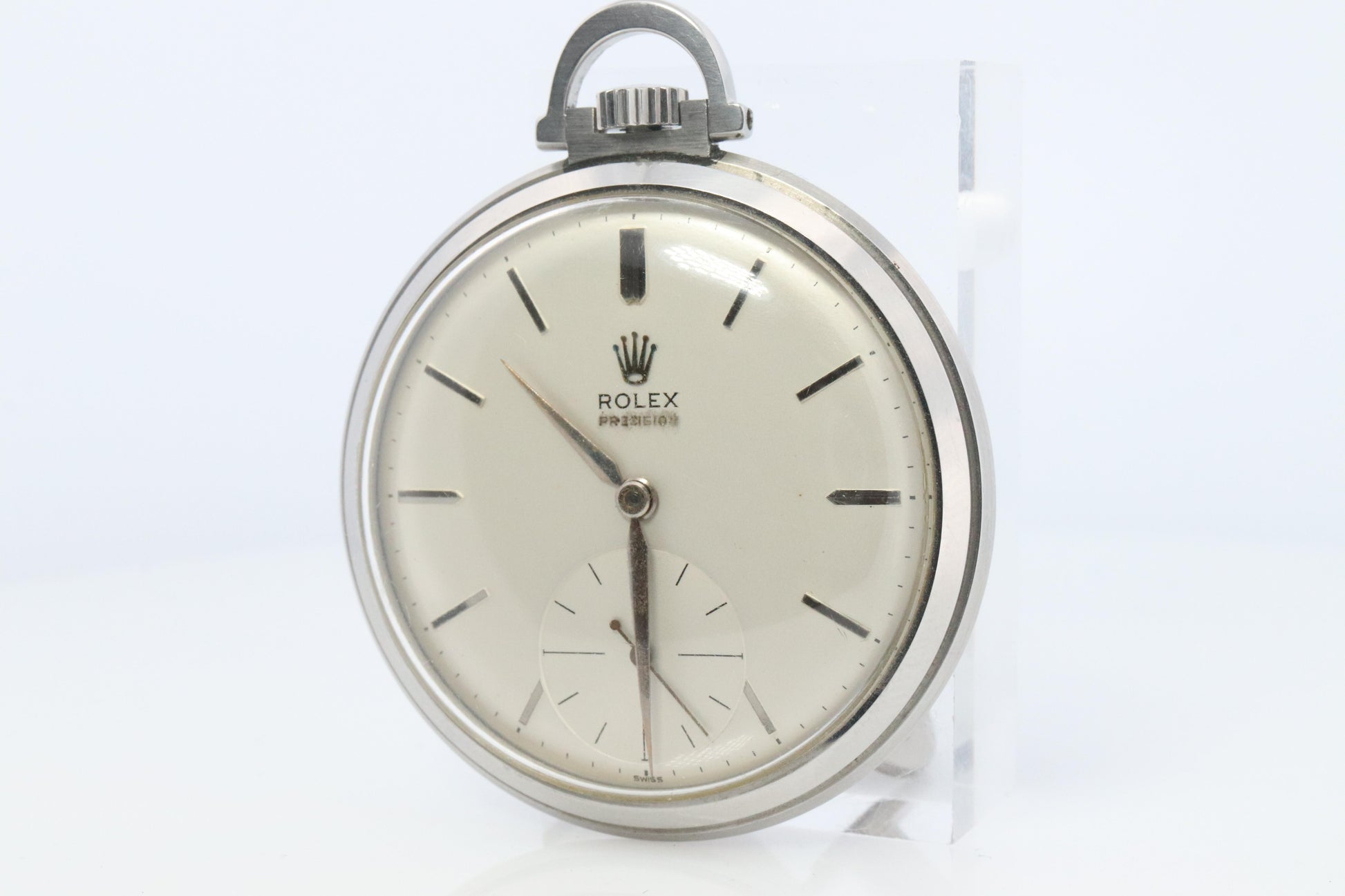 Rolex Pocket Watch 9165. Antique Rolex Precision 9165 Circa 1952