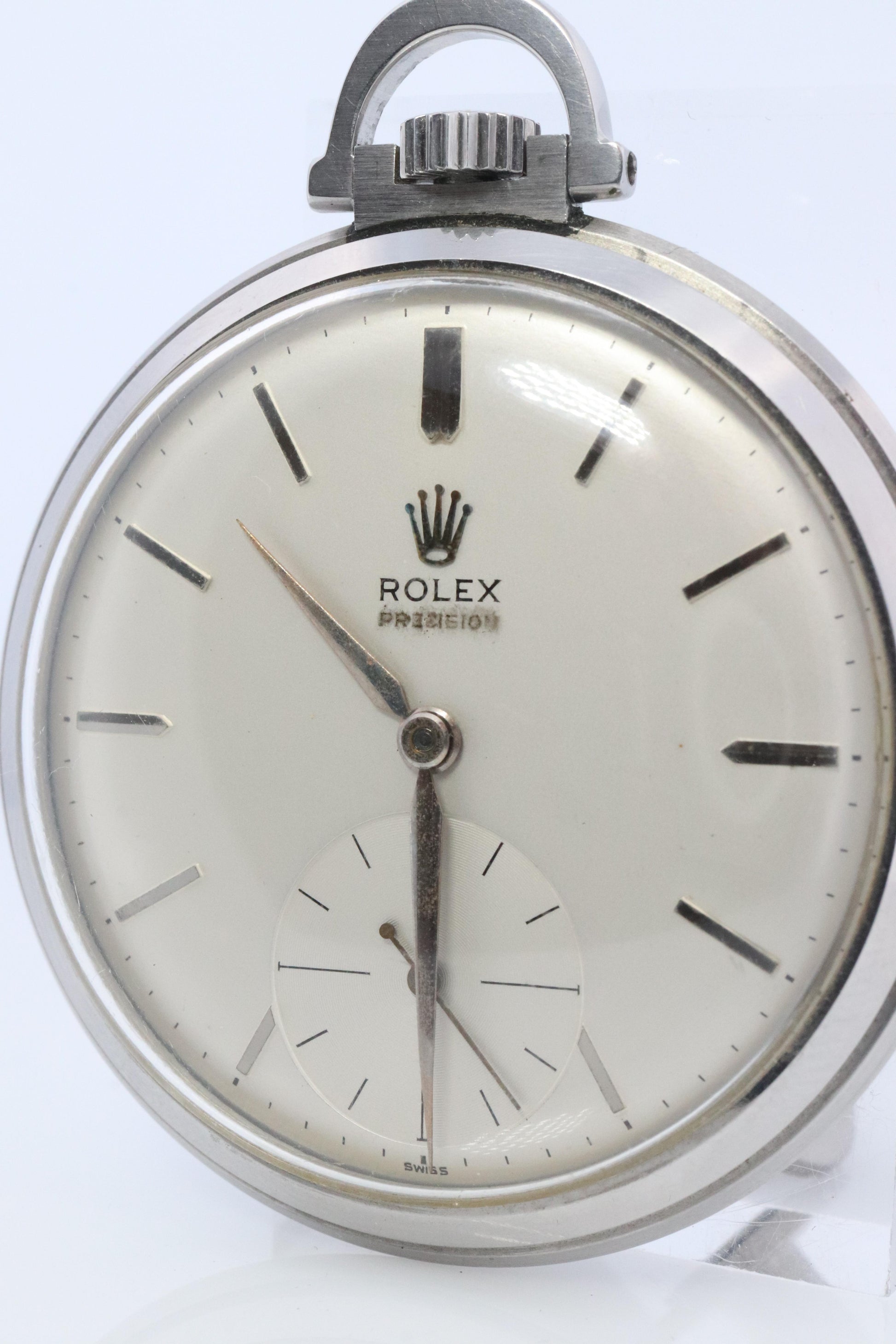 Rolex Pocket Watch 9165. Antique Rolex Precision 9165 Circa 1952