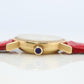 18k Cartier Diamond Watch. 18k YG Cartier x Baume Mercier Round Ladies Watch.