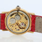 18k Cartier Diamond Watch. 18k YG Cartier x Baume Mercier Round Ladies Watch.