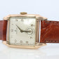Vintage ROLEX Watch. 9k YG Rolex 4533 Square Tank Manual Wristwatch.