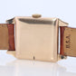 Vintage ROLEX Watch. 9k YG Rolex 4533 Square Tank Manual Wristwatch.