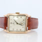 Vintage ROLEX Watch. 9k YG Rolex 4533 Square Tank Manual Wristwatch.