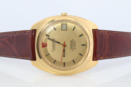 OMEGA Constellation Electronic. Mens Omega Watch F300 Constellation Chronometer