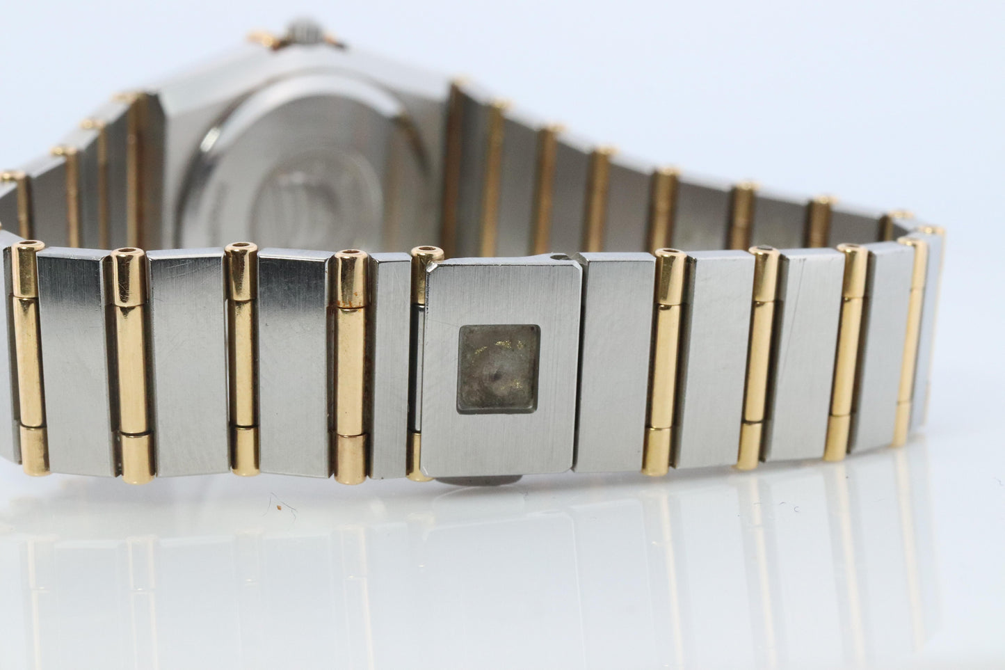 Omega Watch. Ladies Omega 796.1080 Constellation 18k YG and SS.