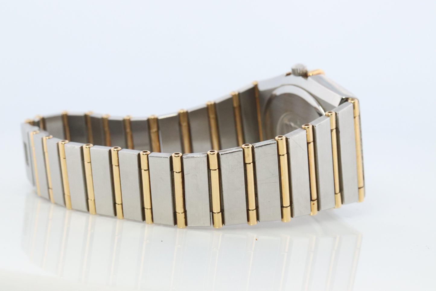 Omega Watch. Ladies Omega 796.1080 Constellation 18k YG and SS.
