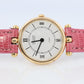 Van Cleef and Arpels 18601 watch. 18k Gold VCA Classique Ladies Watch.