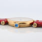 Genuine Cartier Watch. Must de Cartier Vendome Round Argent Vermeil White Face