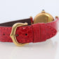 Genuine Cartier Watch. Must de Cartier Vendome Round Argent Vermeil White Face
