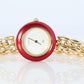 Vintage GUCCI Quartz 11/12 Watch. Gucci BEZEL Ladies Gold wristwatch