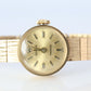 Genuine Rolex Watch. 9k YG Ladies Rolex Mechanical Windup Watch.
