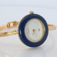 Vintage GUCCI Quartz 11/12  Watch. Gucci Ladies Bangle Interchange Bezel watch