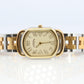 Genuine HERMES RALLYE Stainless Steel 21mm RA1.220 Quartz Watch Champagne.