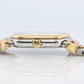 Genuine HERMES RALLYE Stainless Steel 21mm RA1.220 Quartz Watch Champagne.