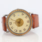 Genuine HERMES Sellier 34mm Round SS and 18k Quartz Hermes SE3.720 Mens Watch